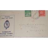 Fifty six Coronation commonwealth first day covers