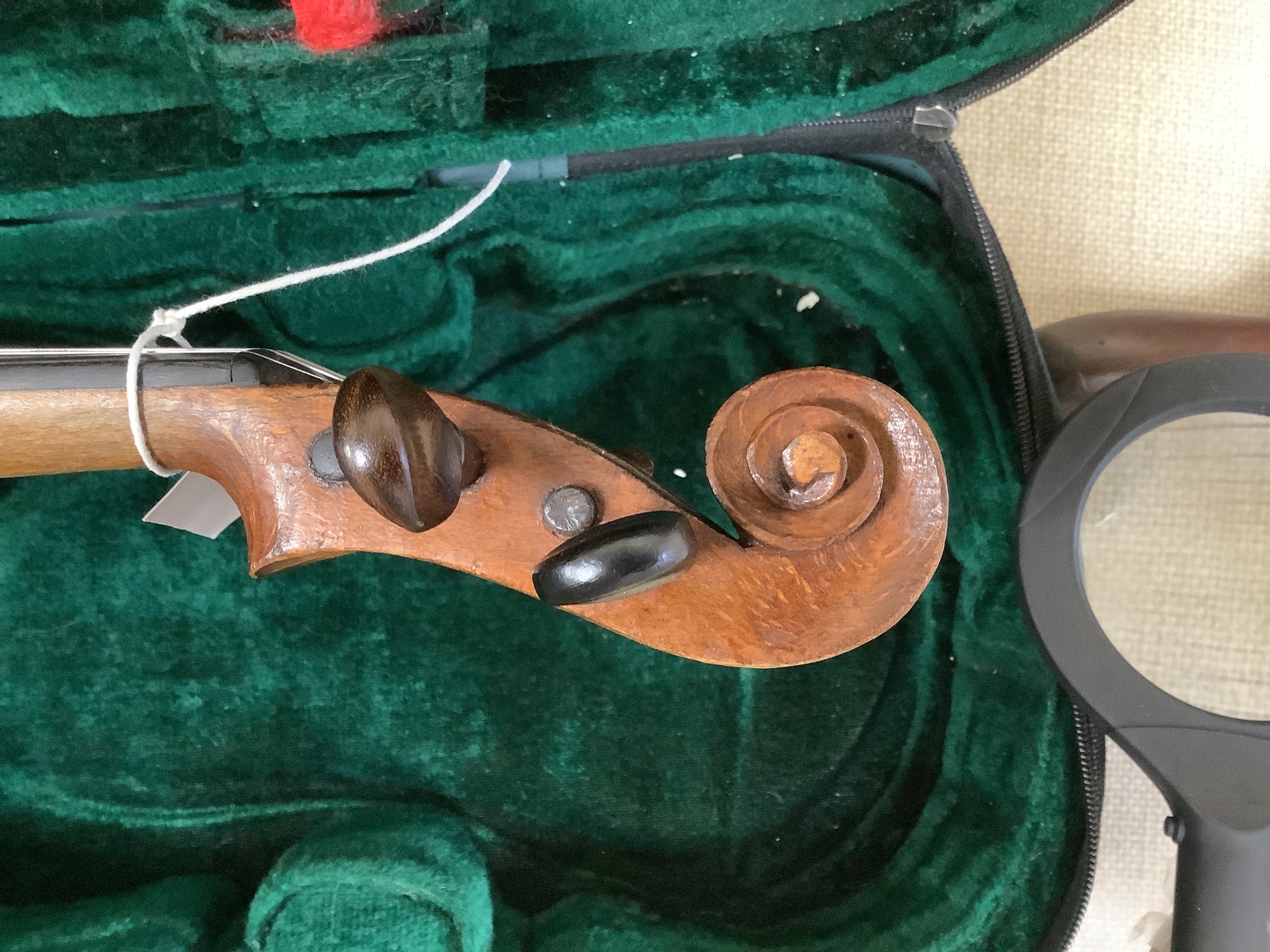A 19th century Violin, lob. 35.5cm in case - Image 4 of 16