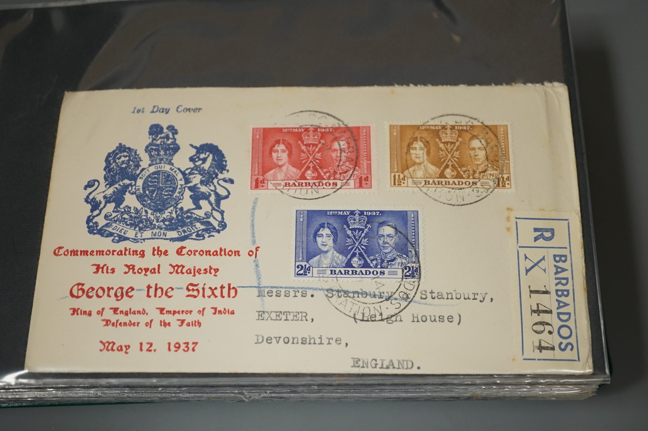 Fifty six Coronation commonwealth first day covers - Image 4 of 7