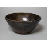 Michael Cardew (1901-1983), a Widdecombe glazed pottery bowl, impressed marks to base, 9.5cm tall