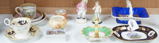 A group of 19th century English porcelain
