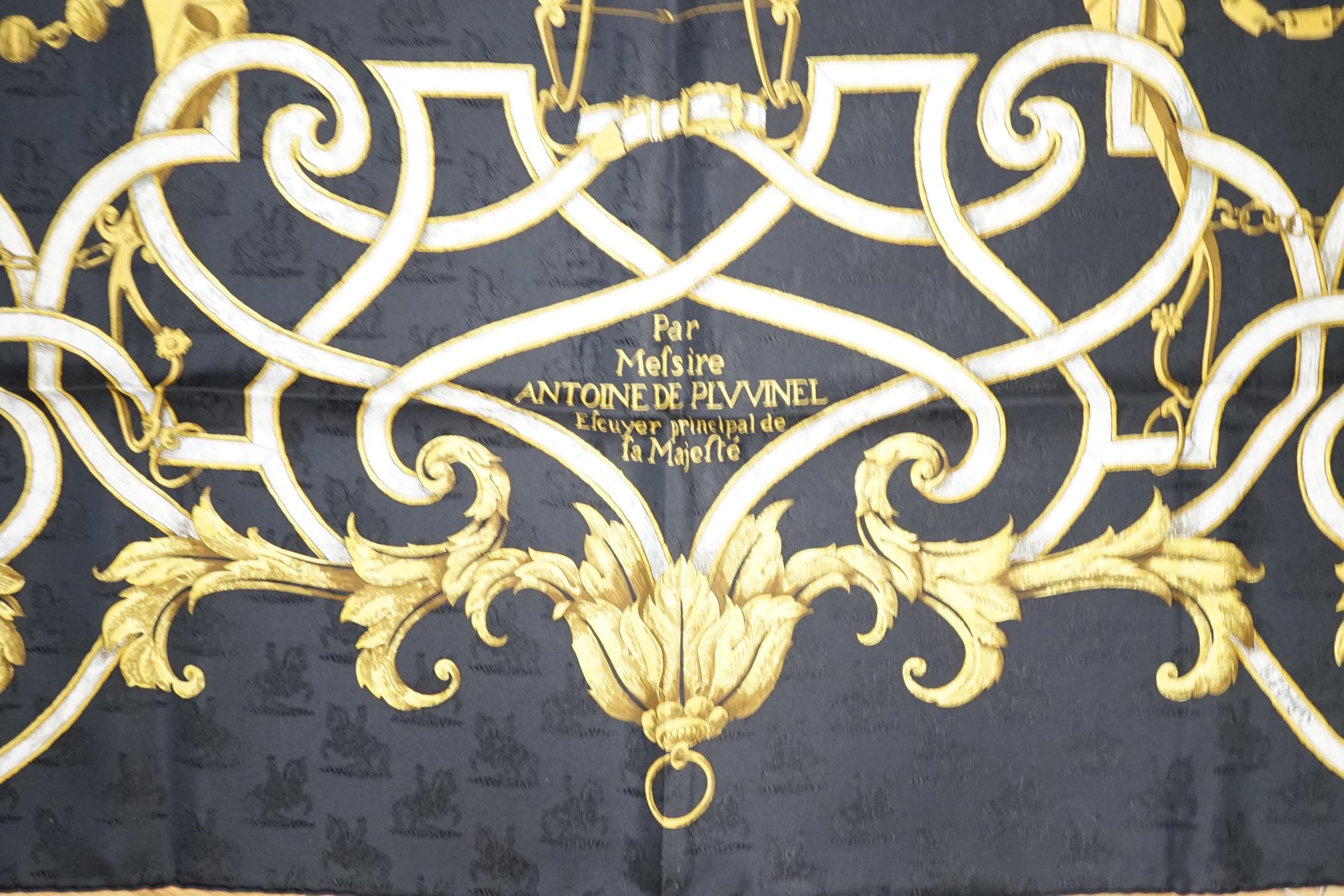 H.d’Origny for Hermes, an Antoine De Pluvinel scarf - Image 4 of 4