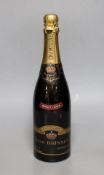 A bottle of 1964 Rene Brisset champagne