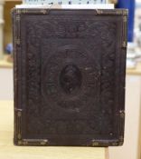 ° ° Commonplace book (Delarue, Cornish & Rock) belonging to Lady Georgiana Hanmer (nee Chetwynde,