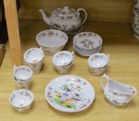 A mid 19th Century Hillditch London-shape part tea and coffee set