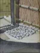 Robert Banks (1911-2001), watercolour, 'In a Ryokan; Gion', signed and numbered 275 with Trafford