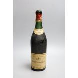 A bottle of Vosne Romanee Les Malconsorts 1959