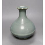A Chinese Jun-type vase, 21cm