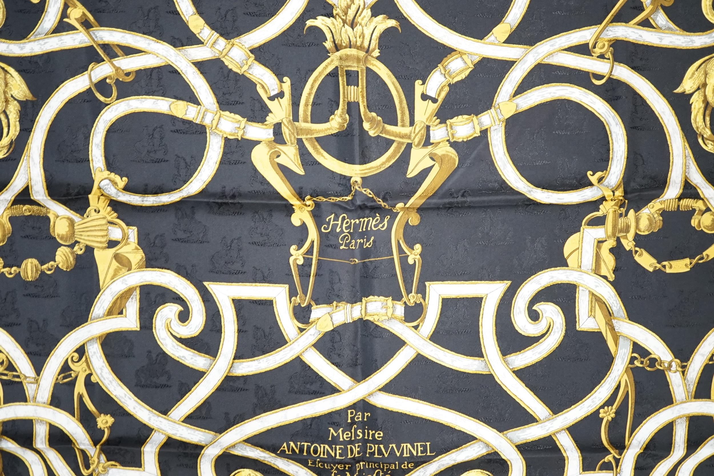 H.d’Origny for Hermes, an Antoine De Pluvinel scarf - Image 3 of 4