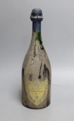 A bottle of Dom Perignon Vintage champagne, 1961