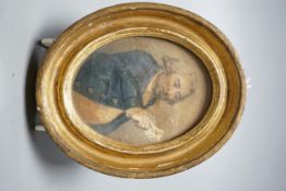 An 18th Century stipple engraving of John Adams