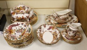 A Royal Crown Derby 'Olde Avesbury' part dinner service