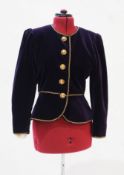 Five ladies Yves Saint Laurent Jackets size IT 42 Three Yves Stain Laurent 'rive gauche' jackets,