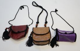 Three Raphael Sanchez handbags