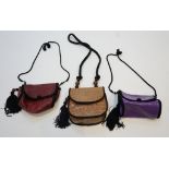 Three Raphael Sanchez handbags