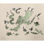 Quentin Blake (b.1932), limited edition lithograph, 'Life Under Water', signed in pencil, 47/100, 64