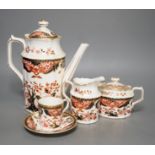 A Royal Crown Derby ‘Derby Japan’ pattern coffee set