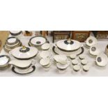 Royal Doulton Carlyle pattern part dinner, tea and coffee service