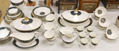 Royal Doulton Carlyle pattern part dinner, tea and coffee service