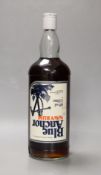 A 1.13L bottle of Blue Anchor Navy rum