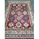 A Shirvan style wool rug, 237 x 170cm