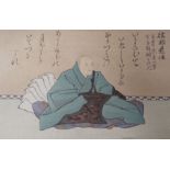Assorted Japanese woodblock prints, etc.