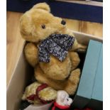 Assorted artists bears, Doormouse etc, in box- 6