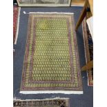 An Indian Agra rug, 150 x 94cm