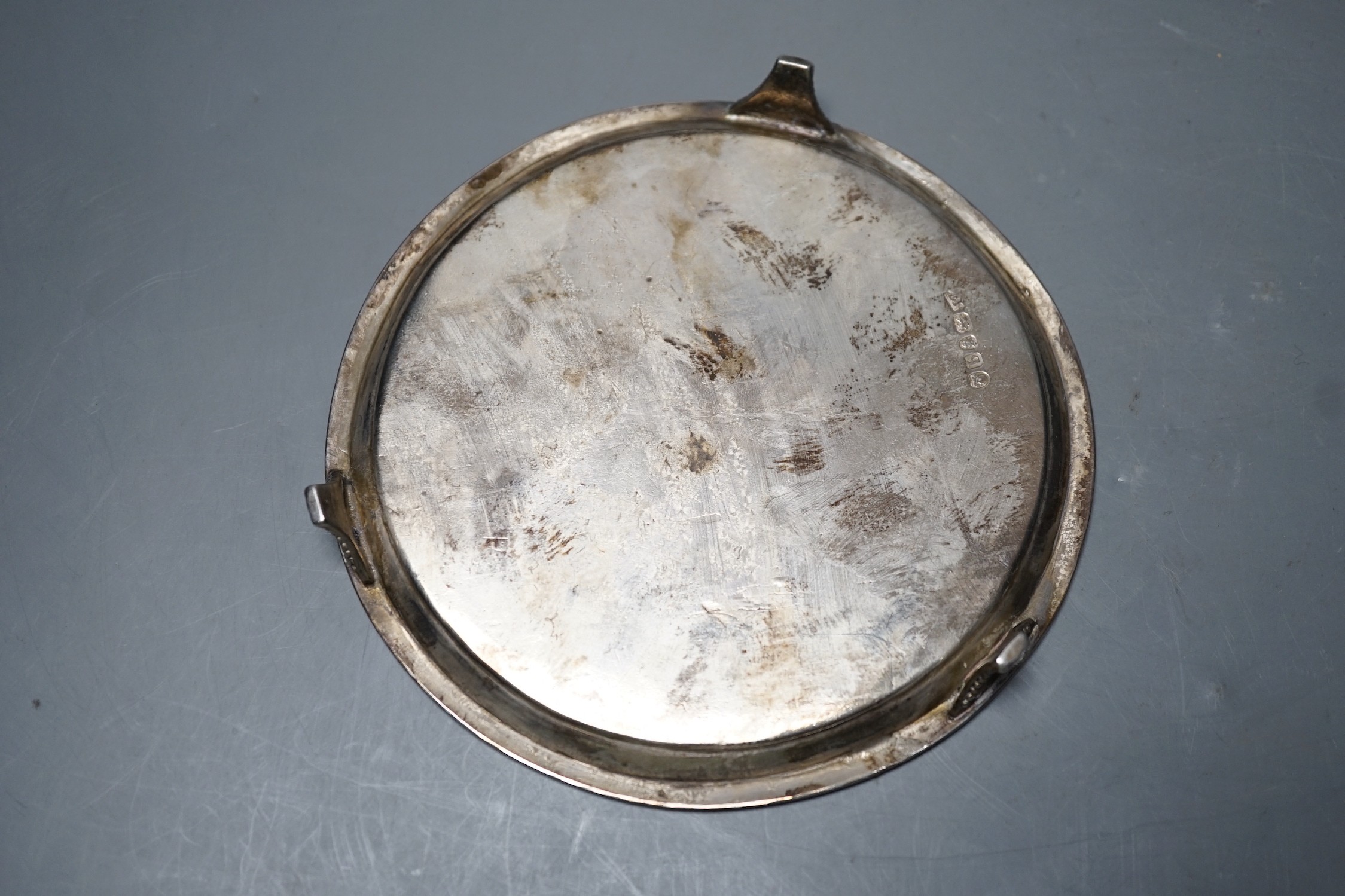 A George III silver waiter, by Elizabeth Jones, London, 1791, 15cm, 5.1oz. - Image 2 of 2