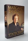 Margaret Thatcher three books signed by the author; Statecraft, The Downing Street Years and The