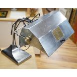 A Lumsden Infra-Red Ray lamp, steel
