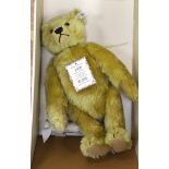 A Steiff 1994, 1908 blond replica, 40cm , box and certificate