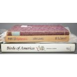 ° ° Birds of America by Audubon, two other books, frameless prints