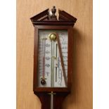 A modern stick barometer, 95cm long