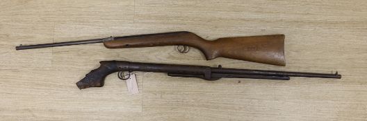 Two BSA air rifles (a.f.)