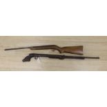 Two BSA air rifles (a.f.)