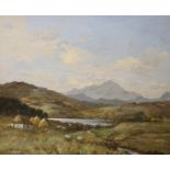 W. Wilson (c.1900), oil on canvas, 'Ben Cruachan', signed, 50 x 60cm