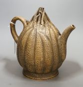 A Chinese Yixing Buddha's hand teapot, 19cms high