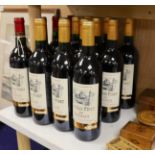 Fifteen bottles of Chateau Finet - Bordeaux, 2000