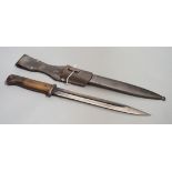 A German WWI bayonet with sheath