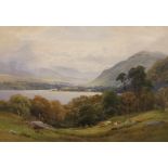 Harry Sutton Palmer RBA, RI. (British, 1854-1933) 'Killin, Head of Loch Tay'watercoloursigned35 x