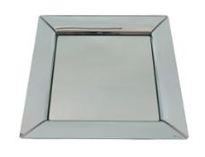 A Philippe Starck Caadre wall mirror, of square form, signed lower right, 105 x 105cm***CONDITION