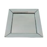 A Philippe Starck Caadre wall mirror, of square form, signed lower right, 105 x 105cm***CONDITION