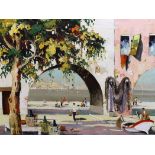 § § Cecil Rochfort D'Oyly-John (British, 1906-1993) Mediterranean archwayoil on canvassigned43 x