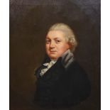 Thomas Beach (British, 1738-1806) Portrait of George Templer of Shapwickoil on canvassigned and