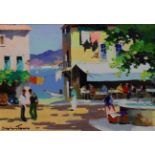 § § Cecil Rochfort D'Oyly-John (British, 1906-1993) 'Villefranche near Nice and Cannes, French