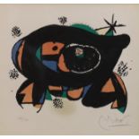 § § Joan Miro (Spanish, 1893-1983) 'La Rana' (The Frog)colour lithographsigned in pencil, number