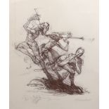 § § Richard MacDonald (American, 1946-) artist's proof lithograph'Joie de Vivre'signed, inscribed