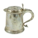 An Elizabeth II limited edition silver tankard, to commemorate the investiture of Charles as