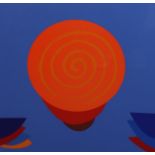 § § Sir Terry Frost, R.A. (British, 1915-2003) 'Orange and Blue Space 1998' (Kemp 182)screenprint in